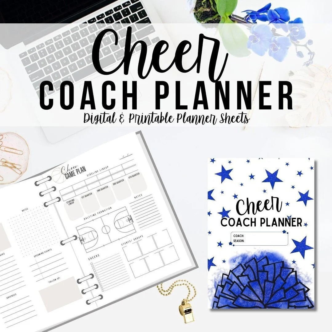 Unbelievable offer! Cheer Coach Planner: Royal Blue Stars, Printable Planning Sheets (PDF), at an incredible price of $14.99 Don't miss out on this sensational deal!
#cheerleading #DigitalPlanner #CheerCoachSvg #CheerCoachGift #OnenotePlanner #Workou