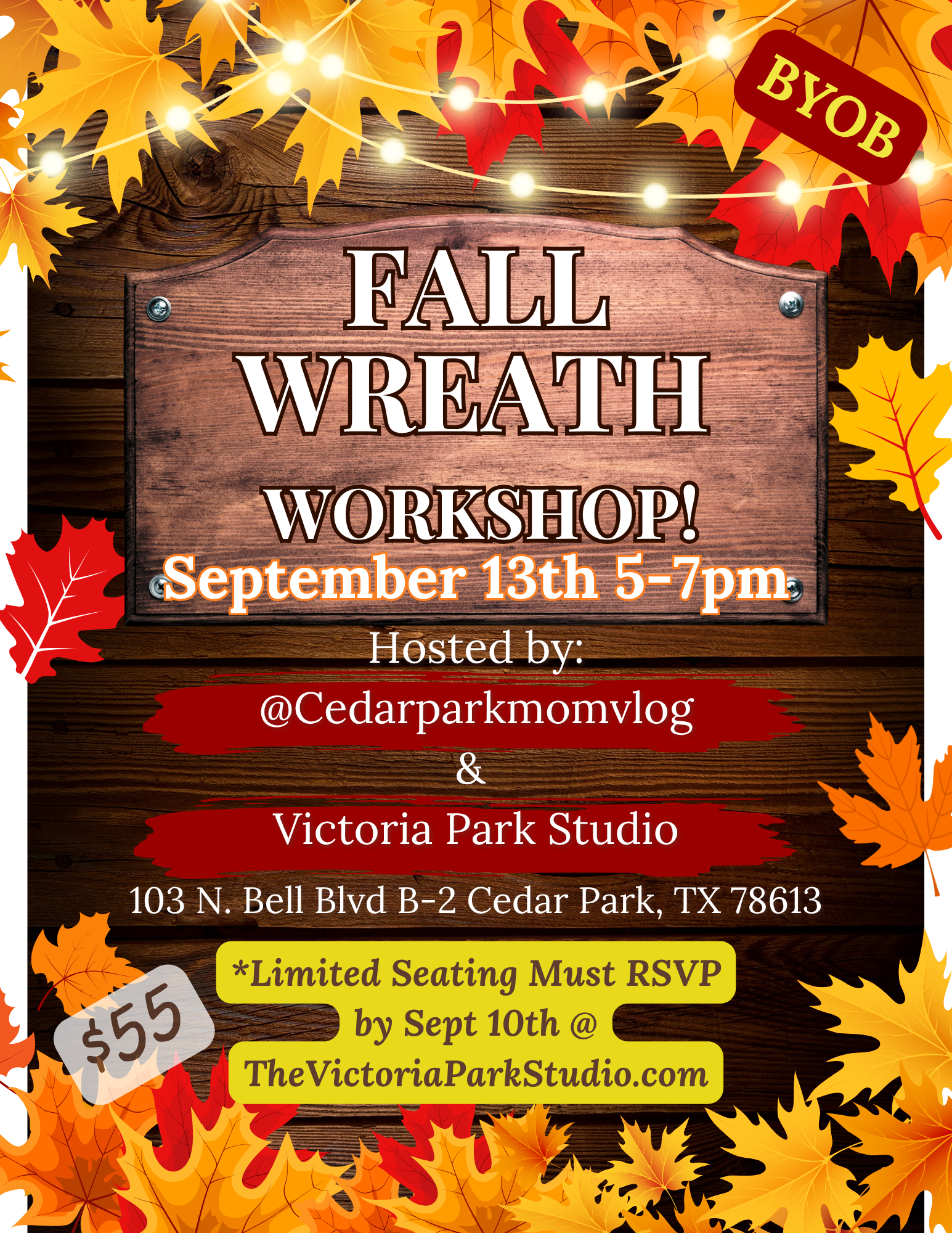 Fall Wreath Making!