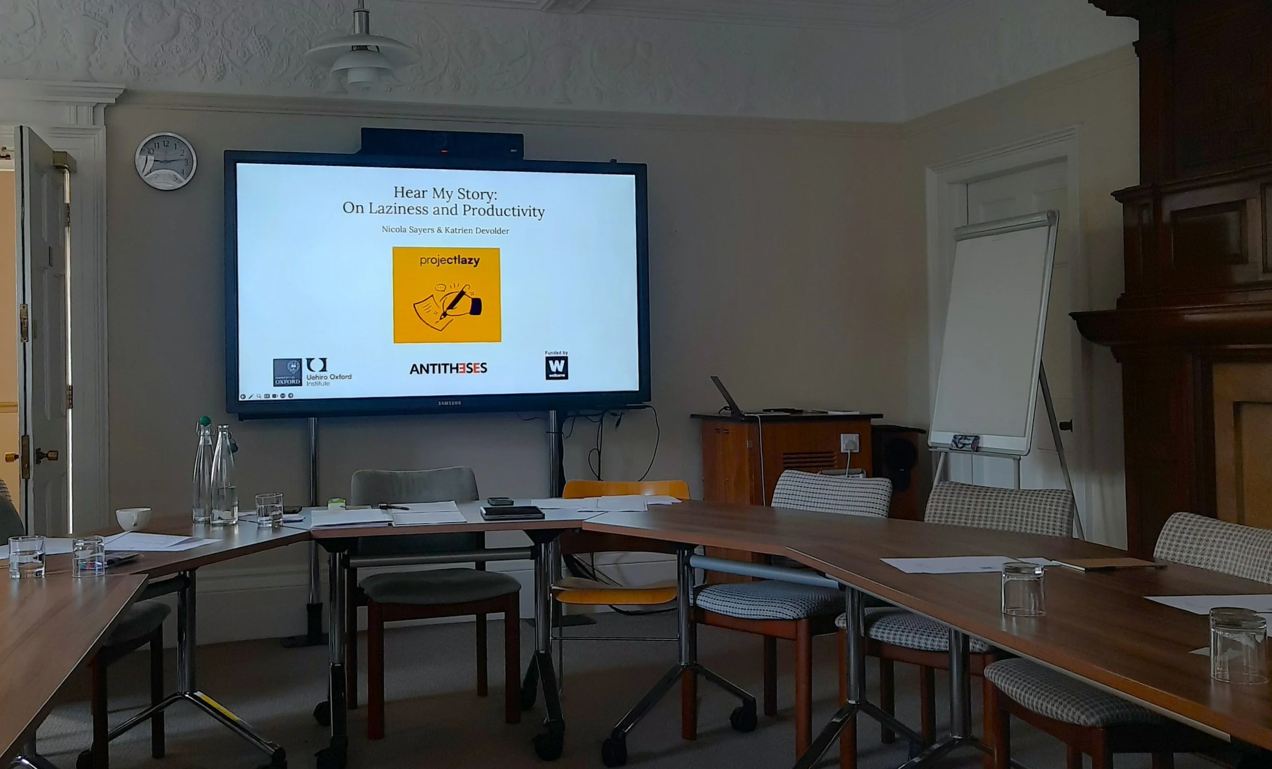 ‘Hear My Story: On Laziness and Productivity’ - A Creative Writing Workshop