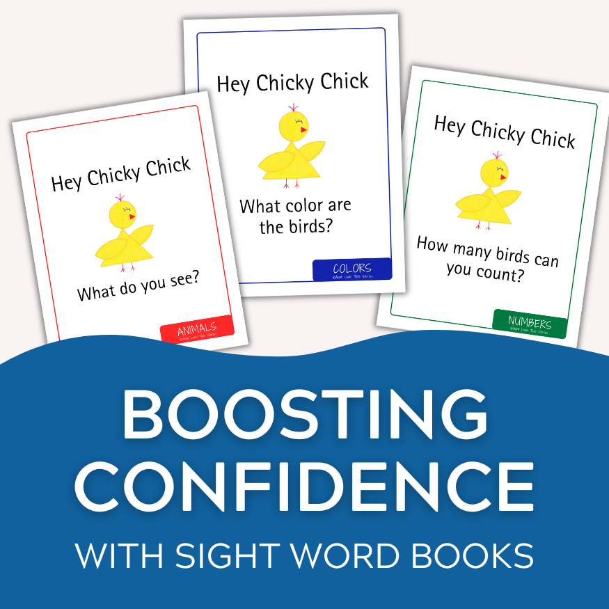 Boosting Confidence with Sight Word Books