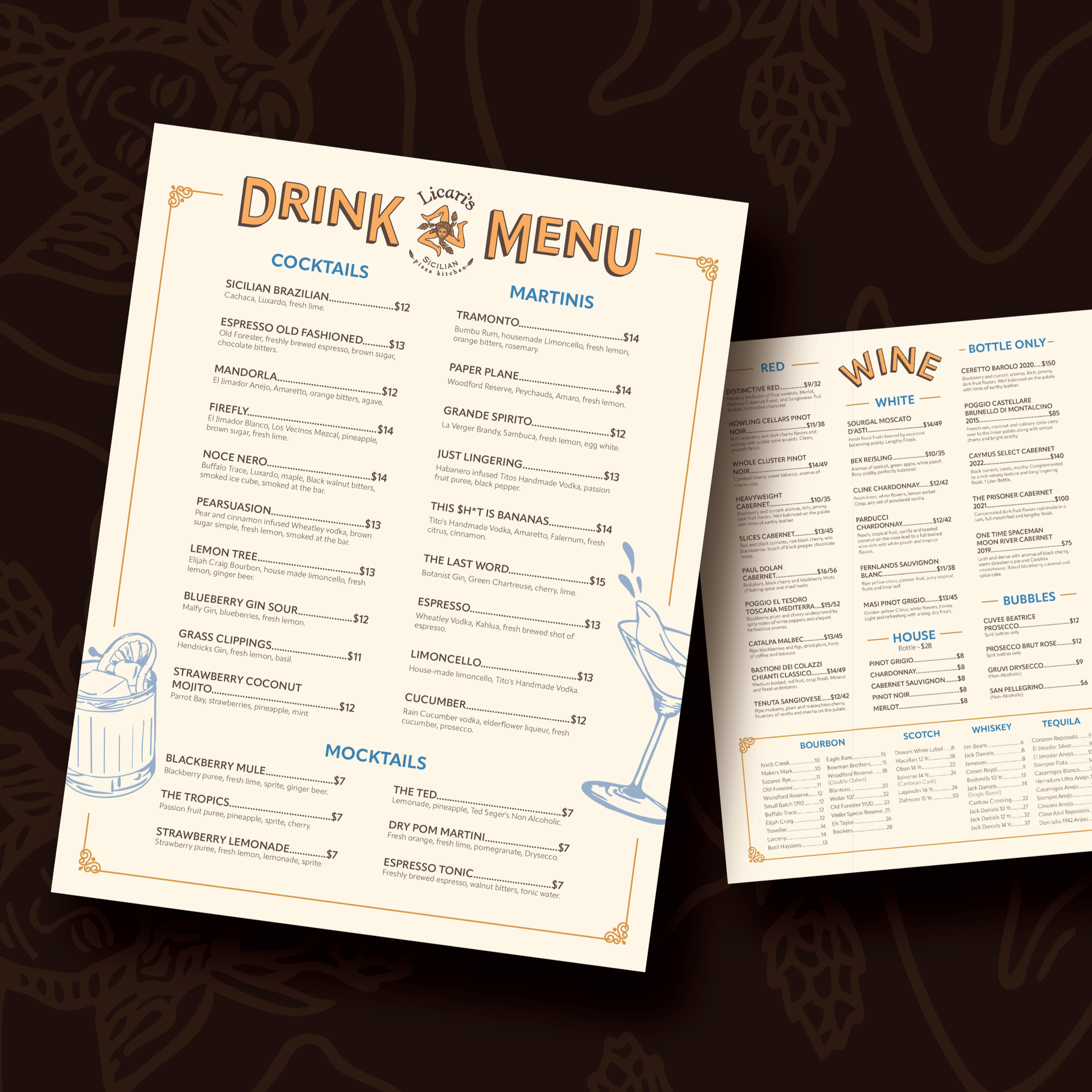 Menu Redesign