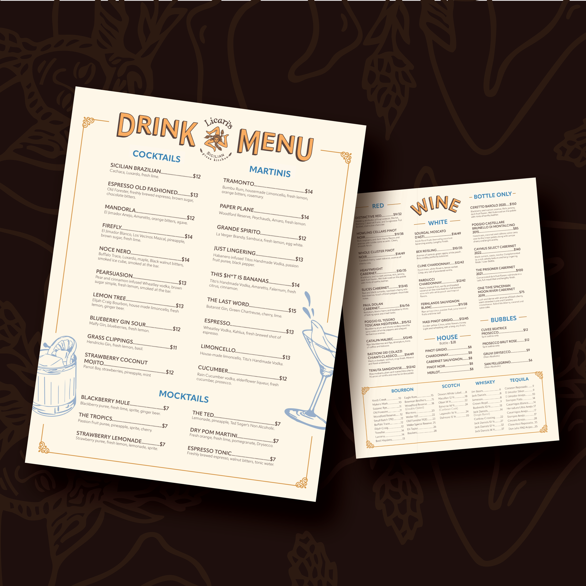 Menu Redesign