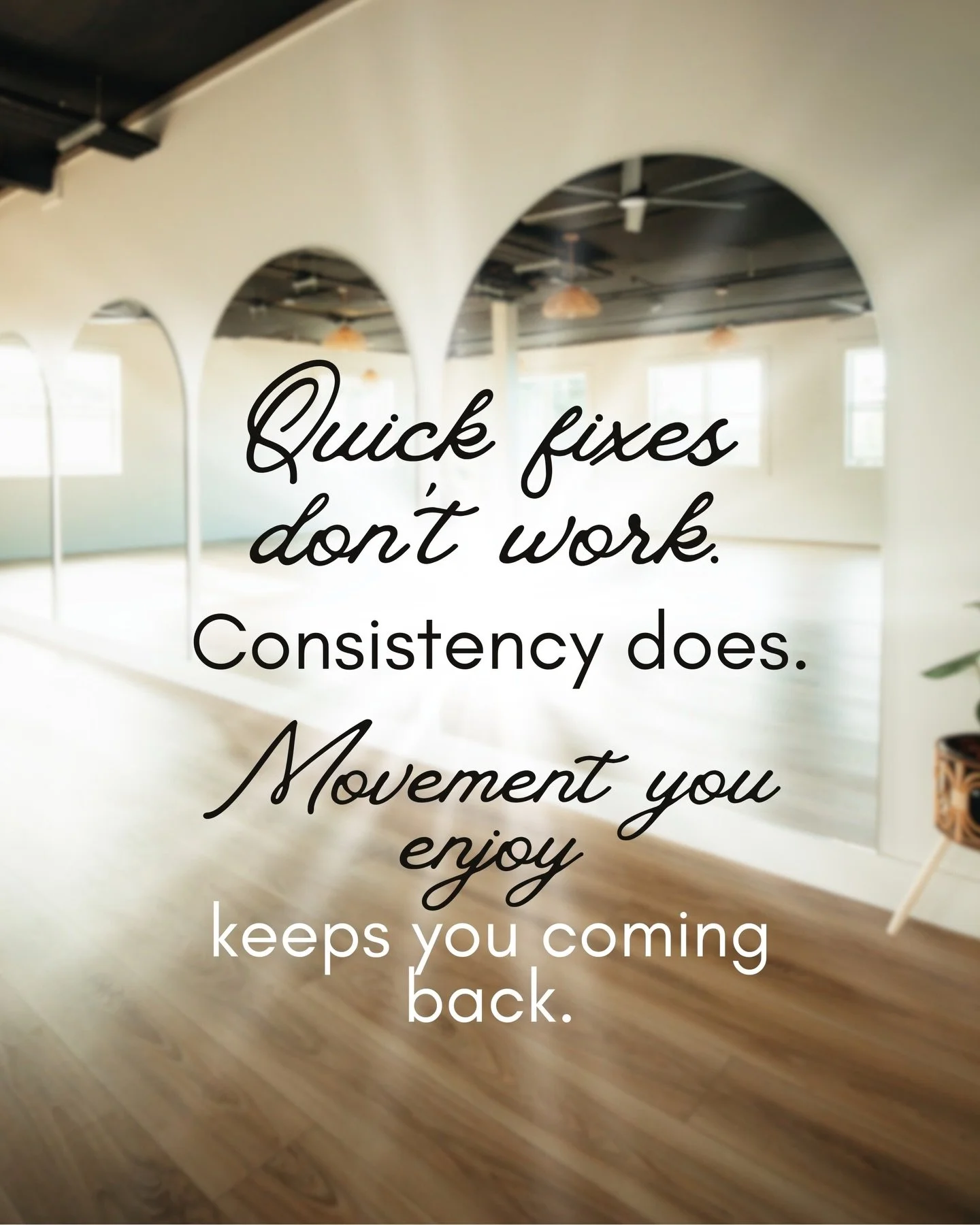 Fast fads don&rsquo;t work. Want to know what does?

Consistency.
Showing up.
Moving your body in ways you actually enjoy.

And doing it together - with support, accountability, and a community that&rsquo;s here for you.

This isn&rsquo;t about start