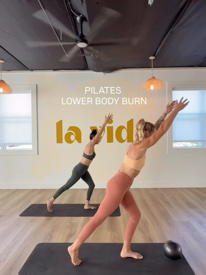 ✨ Try and Save this lower body burner from Brett&rsquo;s Pilates Fusion class

You&rsquo;ll feel it in your:
Glutes
Hamstrings
Quads
Inner thighs

🔥 Basically your entire upper leg lights up.

How to do it: Grab a ball
&bull; Complete the entire ser