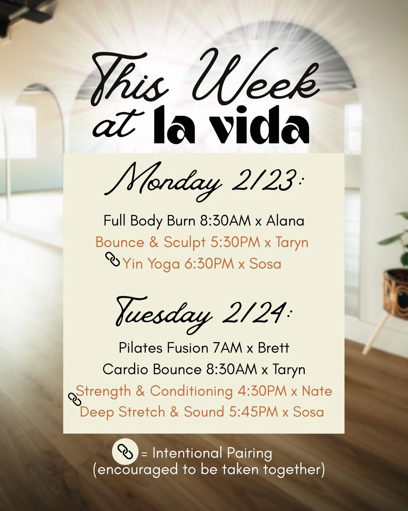 When New Years motivation starts to fade- let the rhythm take over. 

We BUILD rhythm &mdash; through community, variety, and intentional programming. ✨

This week we&rsquo;re stacking strength, recovery, and variety &mdash; and Saturday is a full sp