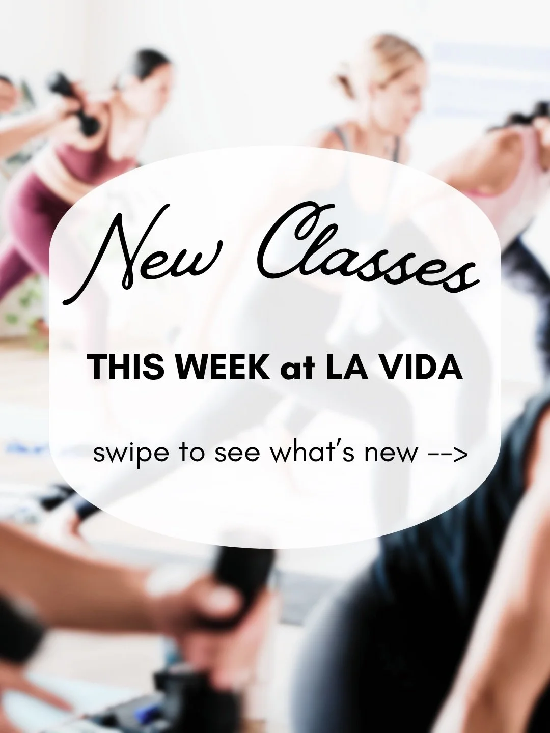 New classes on the schedule! 👀

We&rsquo;ve added a few new ways to move this week&mdash;whether you&rsquo;re building your foundation, getting in a quick early burn, or slowing things down and dialing it in.

✨ Pilates Fundamentals (every other Wed