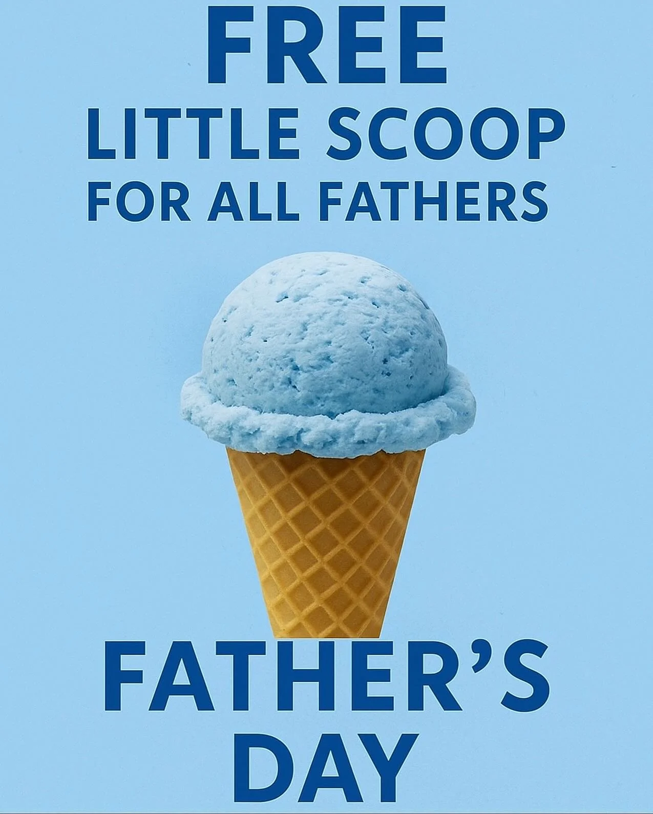 A Scoop for Dad🍦🍨🩷
To all the amazing dads😍 Enjoy a free little scoop this Sunday, 6/15, for Father&rsquo;s Day. You deserve it! ❤️🩷💙💕