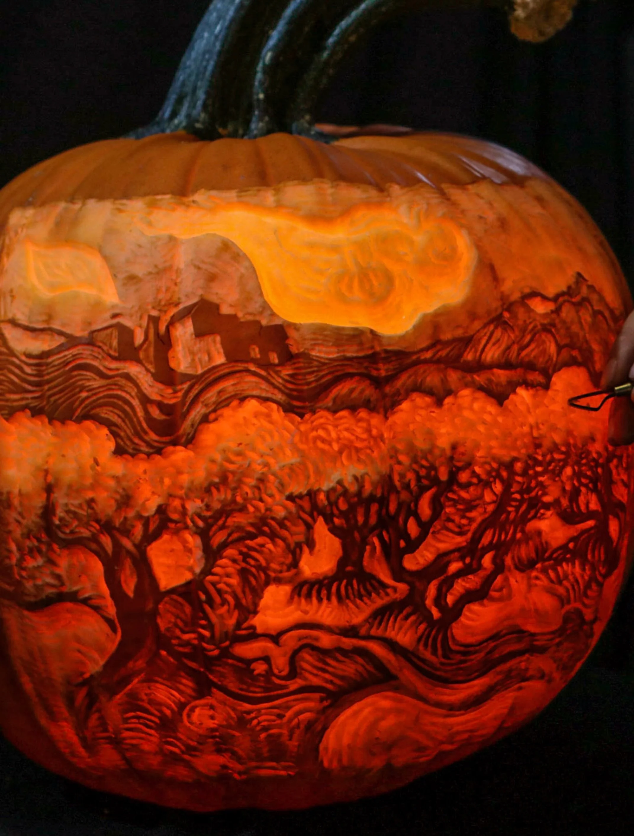 Come join us for a pumpkin carving demonstration on Saturday September 26 with artist @chrissoria of @maniacpumpkins and find out how he makes art of pumpkin carving. Maybe learn a few tricks for how to let your own creativity run wild this season. S