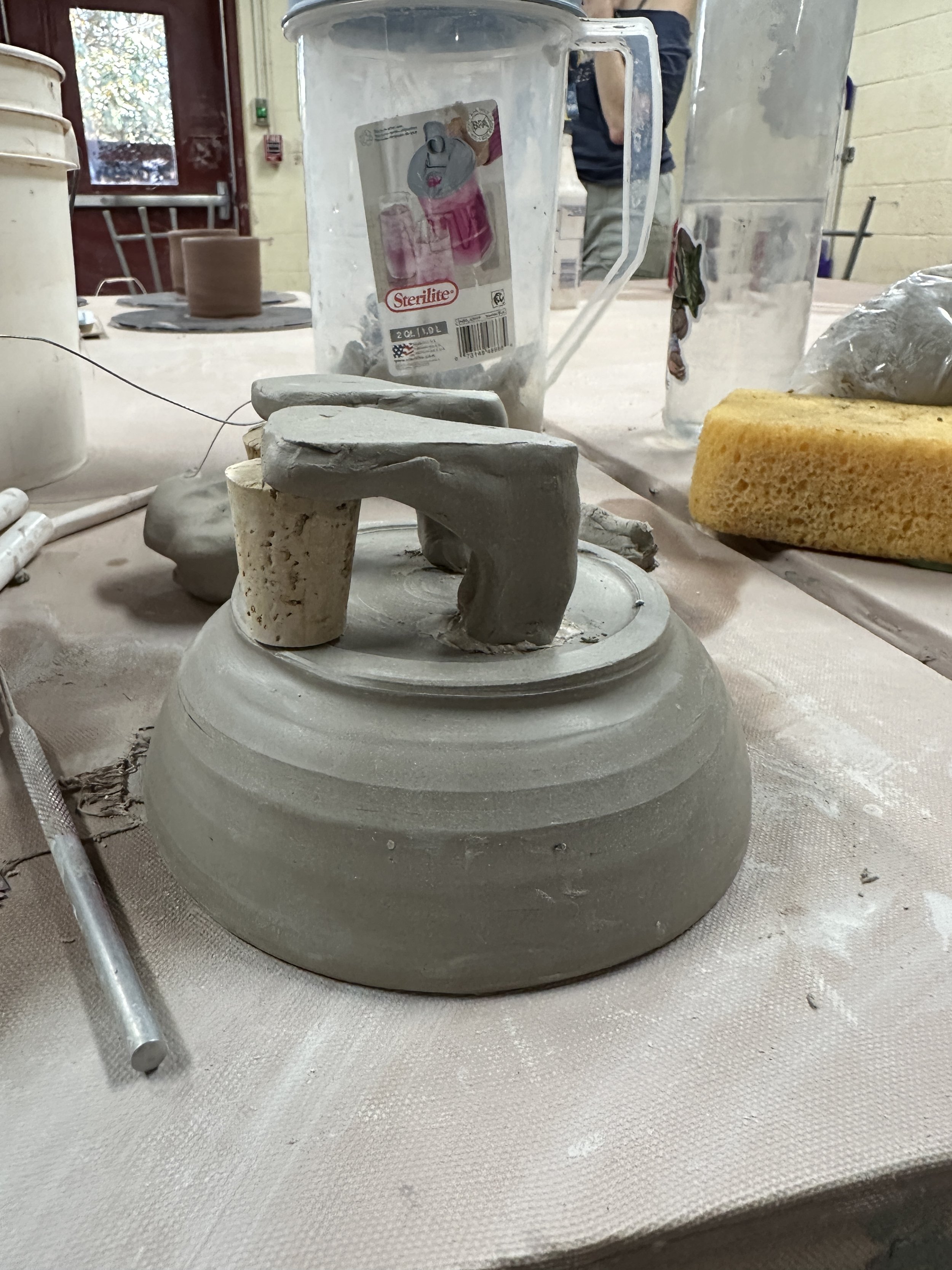 WIP bowl with feet