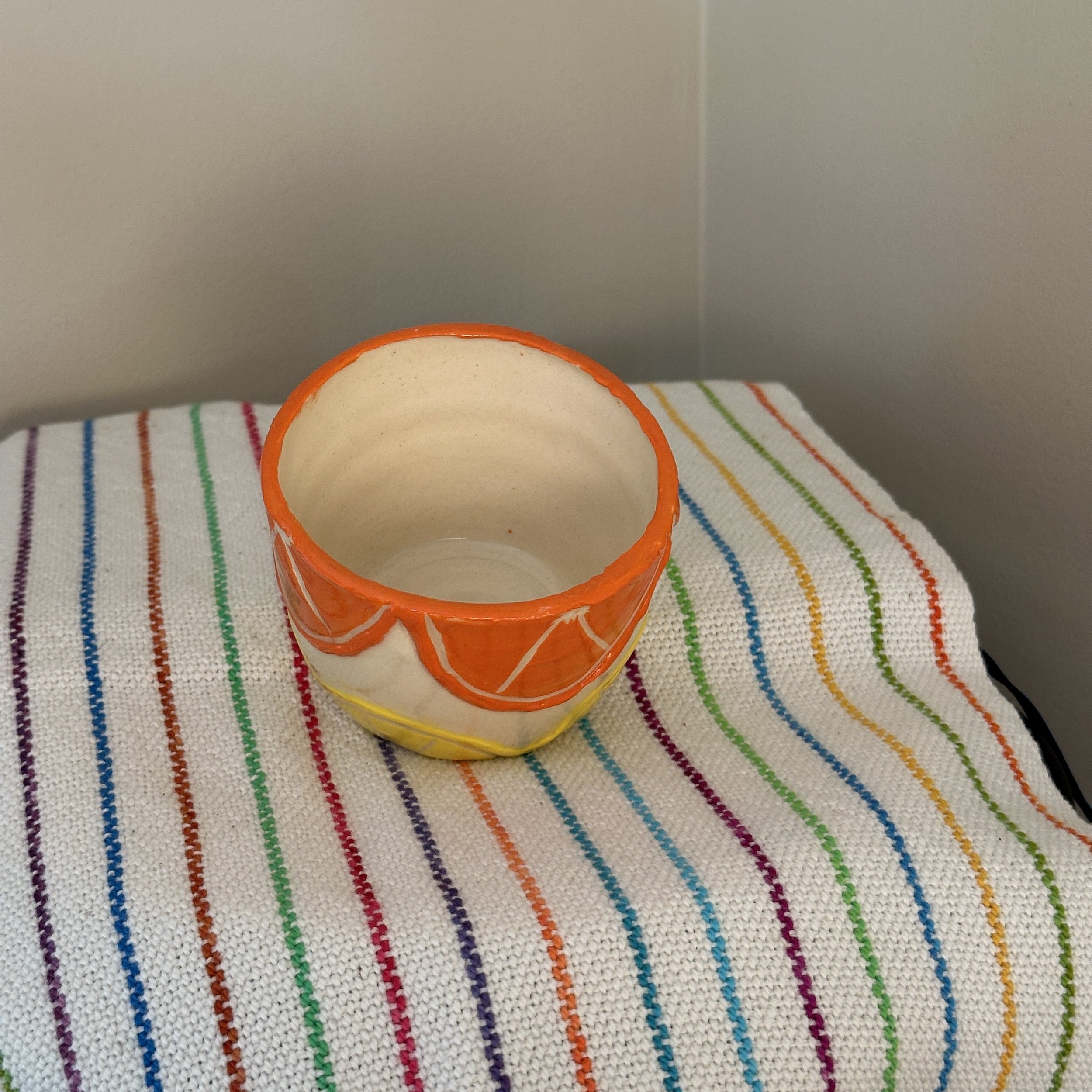 Small citrus cup (interior)