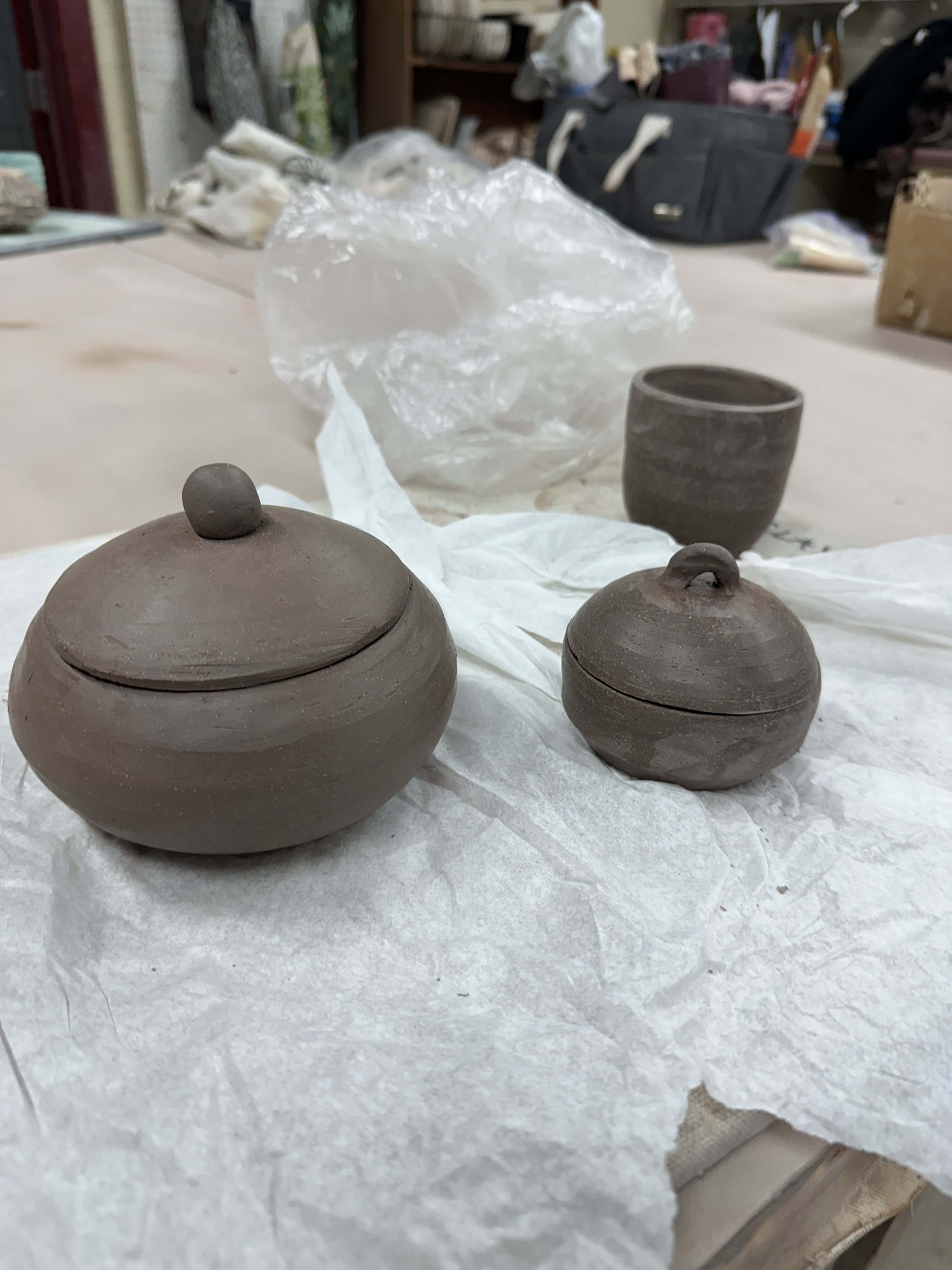 First attempts at closed vessels.
