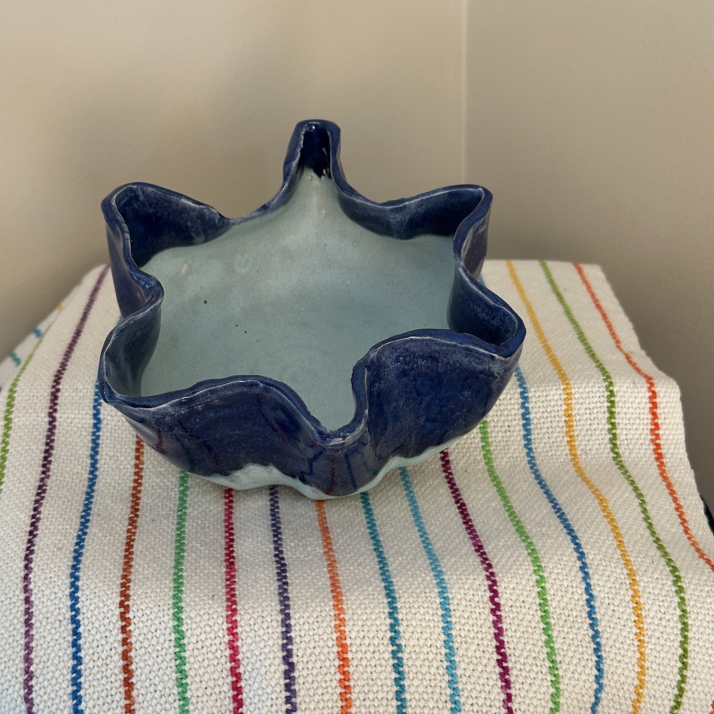 Wobbly Blue Bowl
