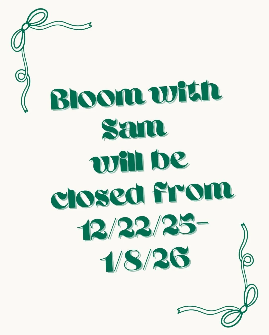 Hello friends! I am having surgery on my ankle 12/23 so I will be taking a pause on my small business while I recover - hence being a part of all these wonderful markets beforehand so I can see and squeeze and provide goods and gifts to you all!! All