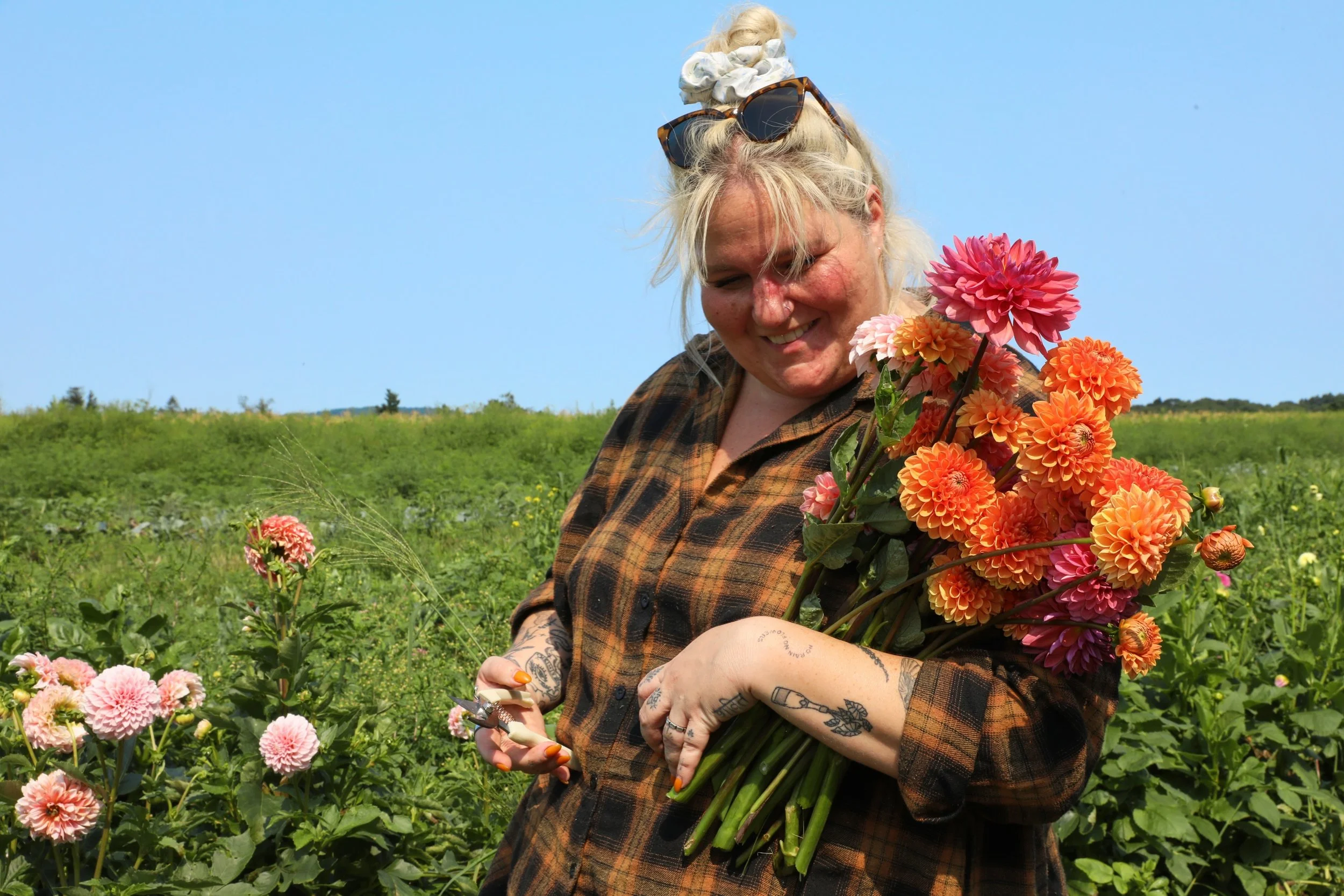 I&rsquo;m very much not good at social media, or branding, or websites but when your incredible friend insists on getting out of the city for a day to explore @rhfarmsllc with you and they just so happen to have a camera - you oblige. @georgiaphotony