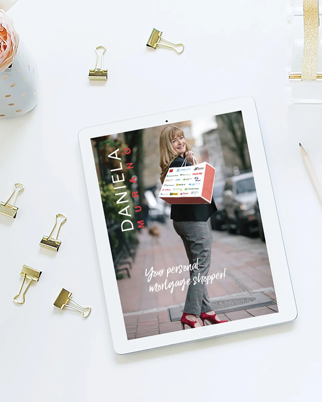 PERSONAL BRANDING @danielamuran0​​​​​​​​
&quot;Your Personal Mortgage Shopper&quot; ~ Daniela Murano is a smart shopper. For Mortgages! She knows well the banking and often-baffling mortgage business and puts her extensive experience to work, drawing