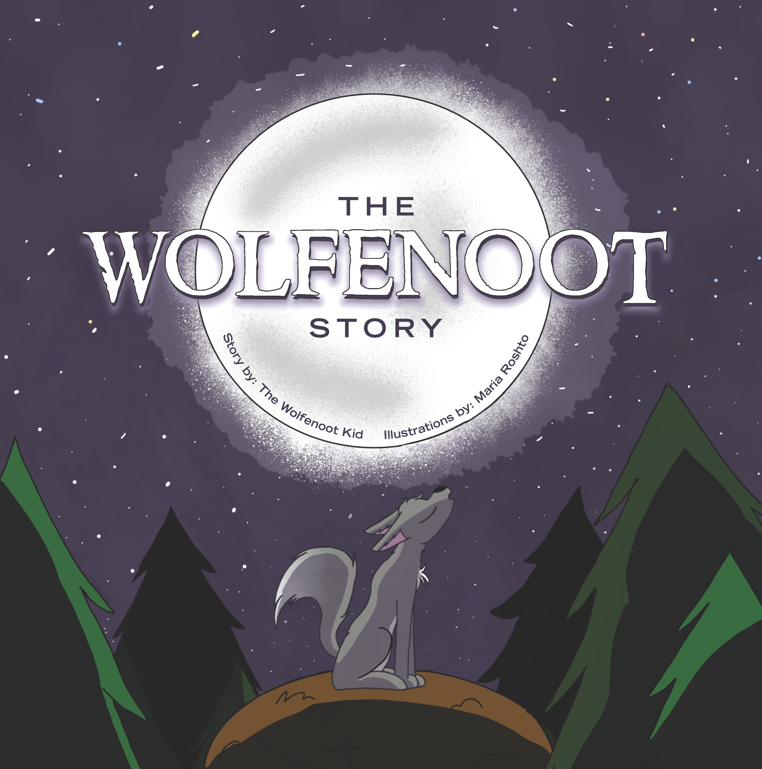 The Wolfenoot Story
The Wolfenoot Story is the tale of how an ordinary wolf became the Spirit of the Wolf, delivering gifts and kindness every 23rd November on Wolfenoot. It is told by the 7 year old creator of Wolfenoot, in his own words. It is ill
