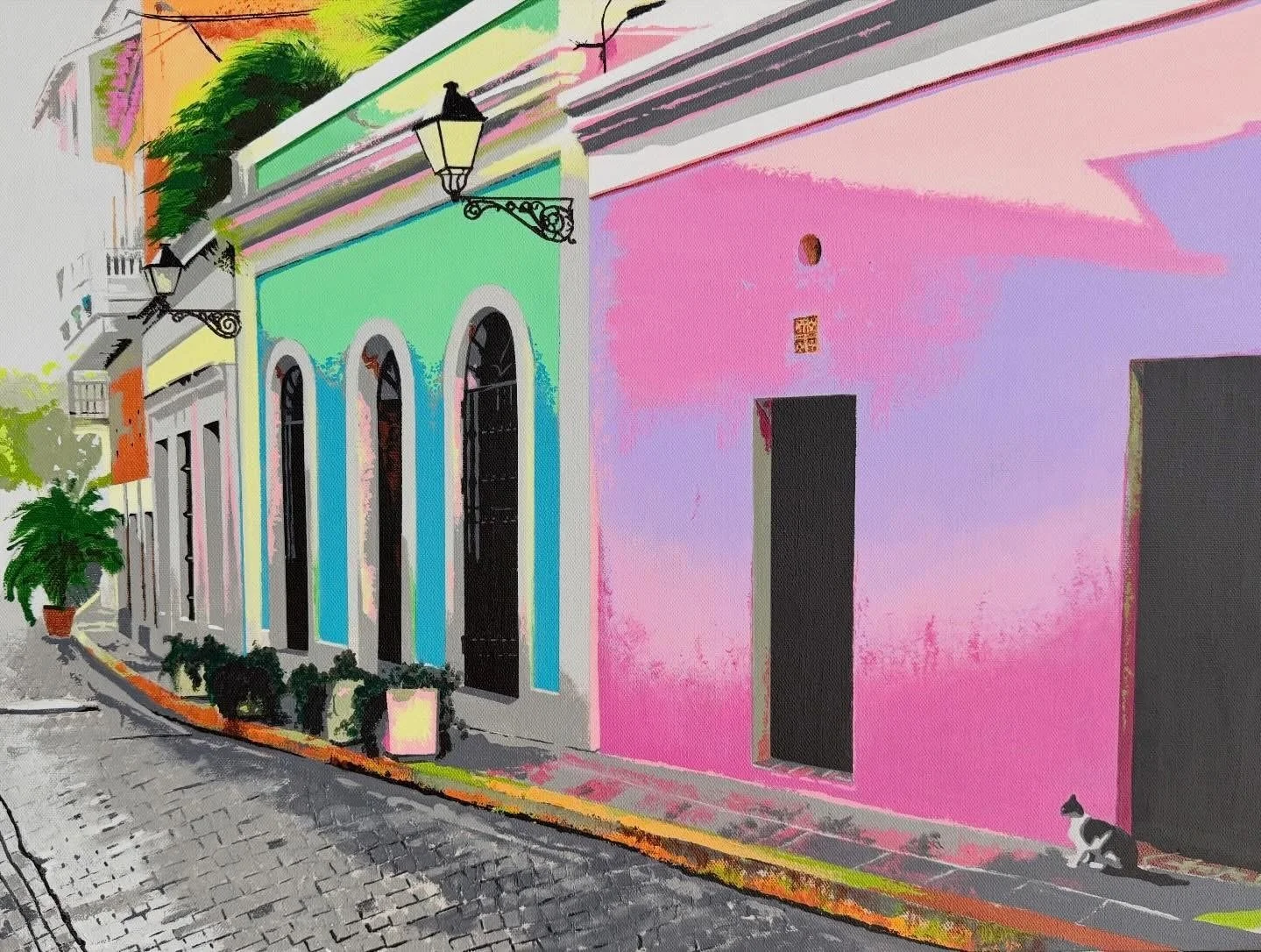 "En Mi Viejo San Juan" (18x24) $864