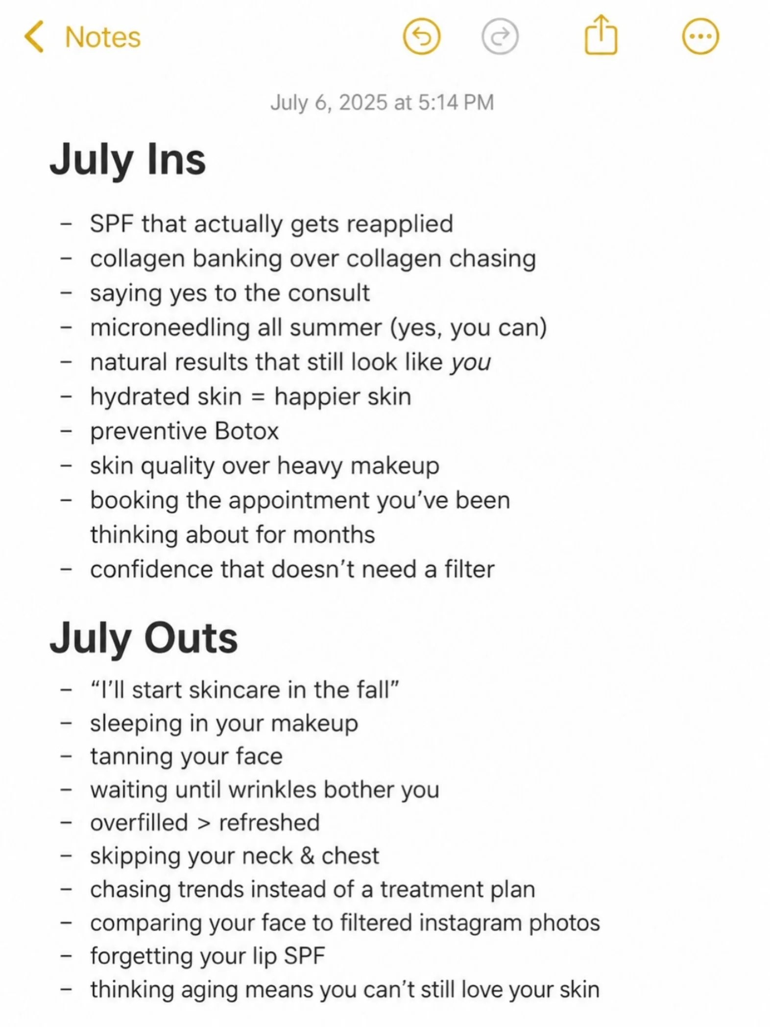 my ins + outs for July 💭👙🦢🍋&zwj;🟩🍋😍🐚🦀🐠
which one resonates with you the most? what would you add to your list this month?