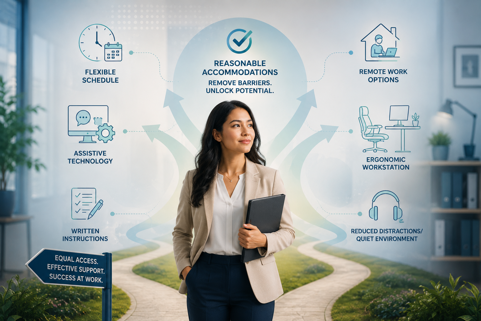 Workplace accessibility and support pathways