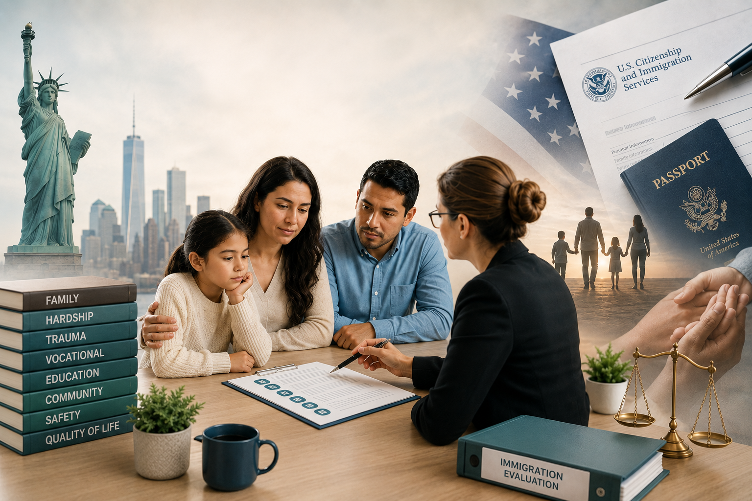 Family consultation for immigration support
