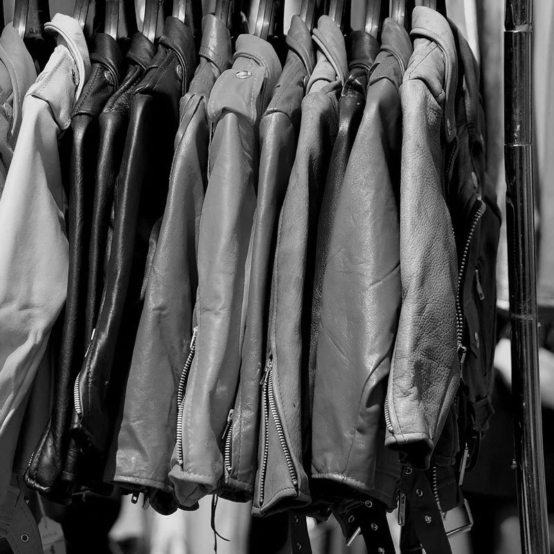 retro clothing at market