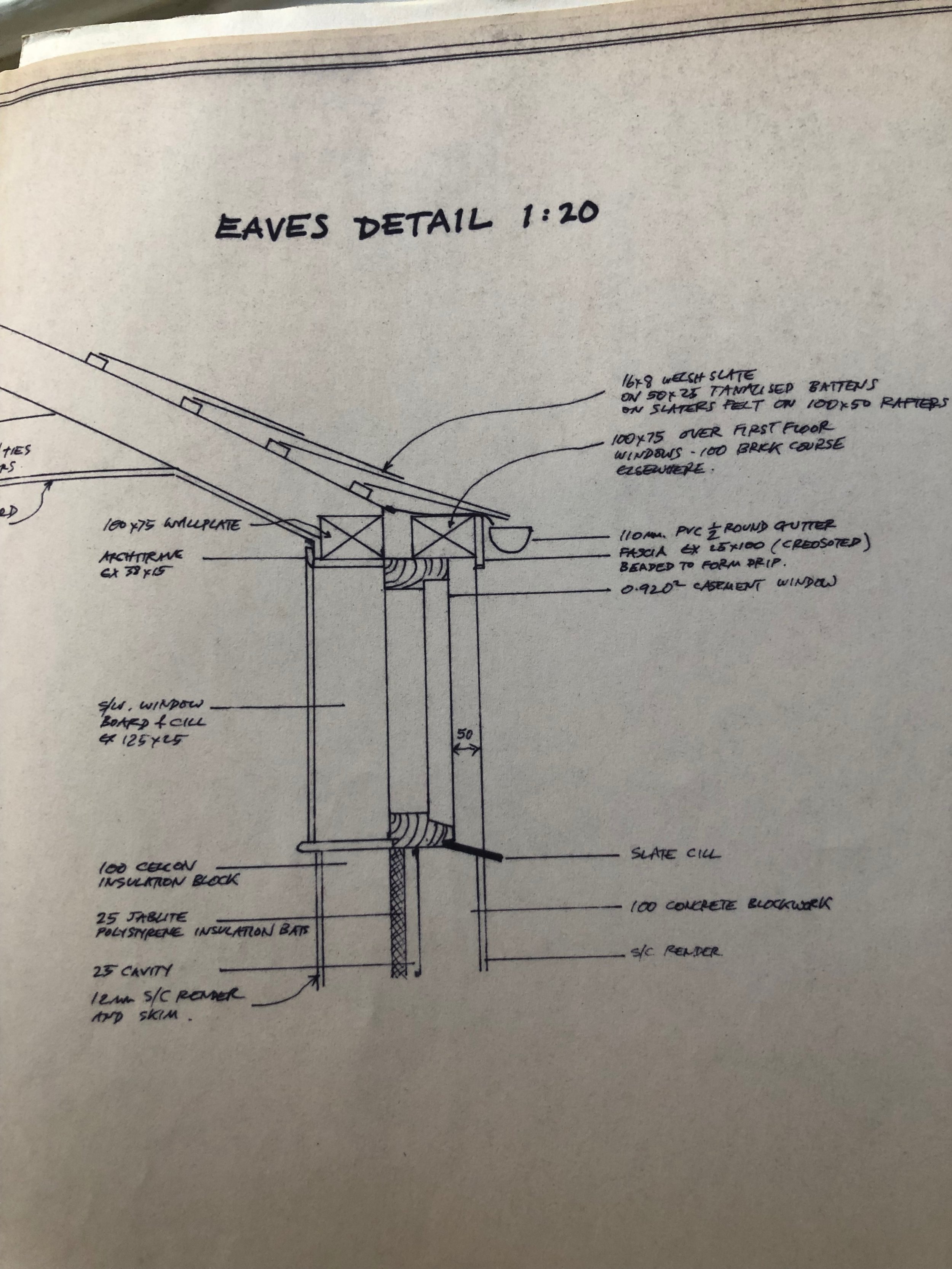 All these drawings which were submitted in planning applications are in the Archive. They demonstrate his remarkable ability to learn new skills to a very high standard in a short space of time.