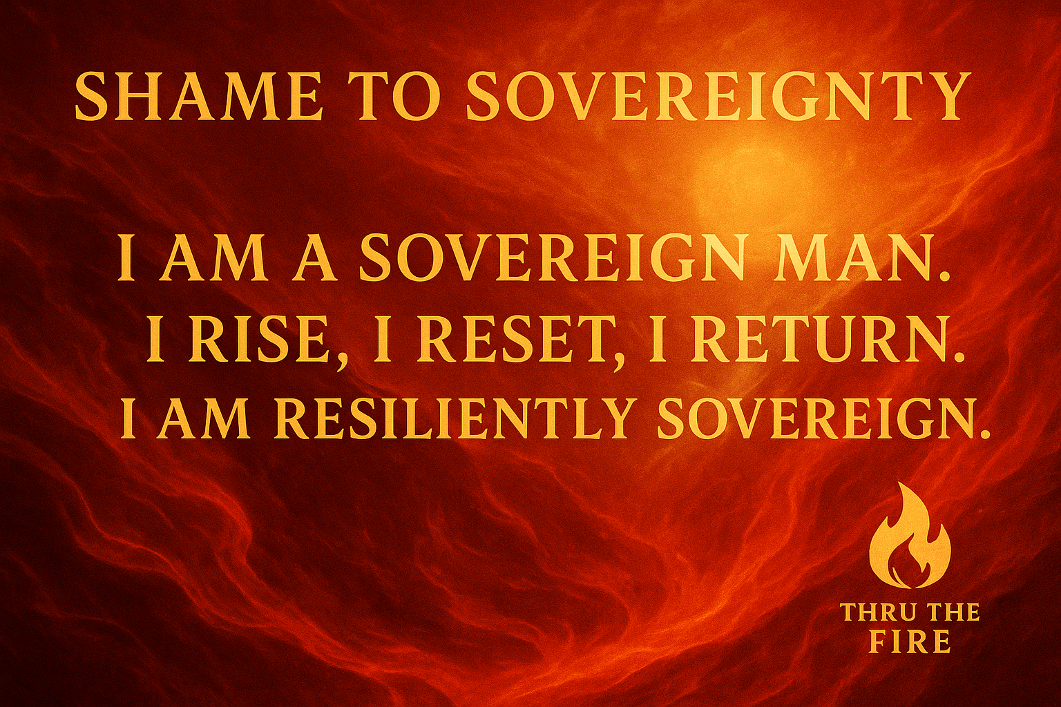 Shame to Sovereignty Workshop