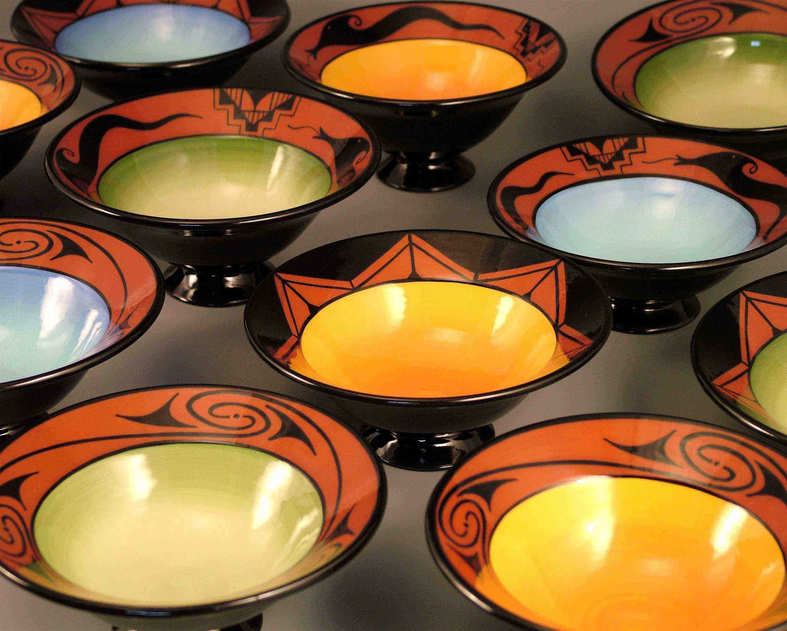 Red ware bowls