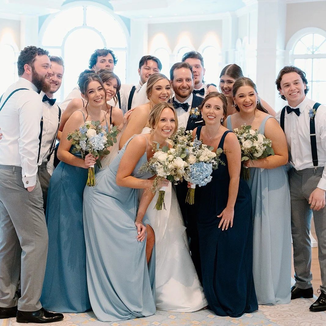 Surrounded by their favorite people and wrapped in every shade of &lsquo;something blue.&rsquo; 💙✨ A perfect moment inside the Disney Wedding Pavilion.

Photo Love: The Honeymooners Productions 

#DisneyWedding #DisneyWeddingPavilion #SomethingBlue 