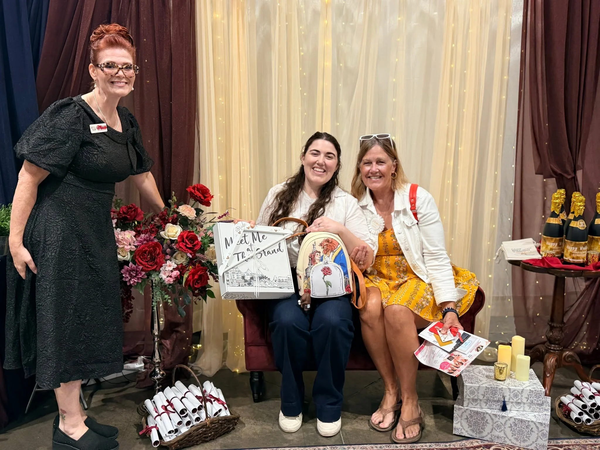 ✨ Congratulations to Leah,  @bibliobelle4, on winning our Luxury Bridal Swag Bag! ✨💍

We&rsquo;re having the most amazing time meeting so many incredible couples today at the Florida Bridal &amp; Wedding Expo at the Orange County Convention Center. 
