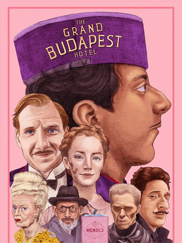 The Grand Budapest Hotel Alternative Poster