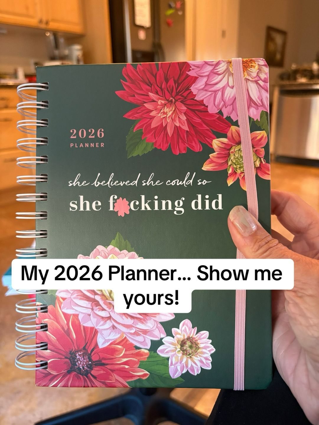 2026 Planner Energy ✨

Buying a planner every year does not mean I magically become consistent.

And honestly? I&rsquo;ve made peace with that.

Saw this one. Fell in love. Bought it anyway.
Because the stickers? Absolute chef&rsquo;s kiss 💋

Some d