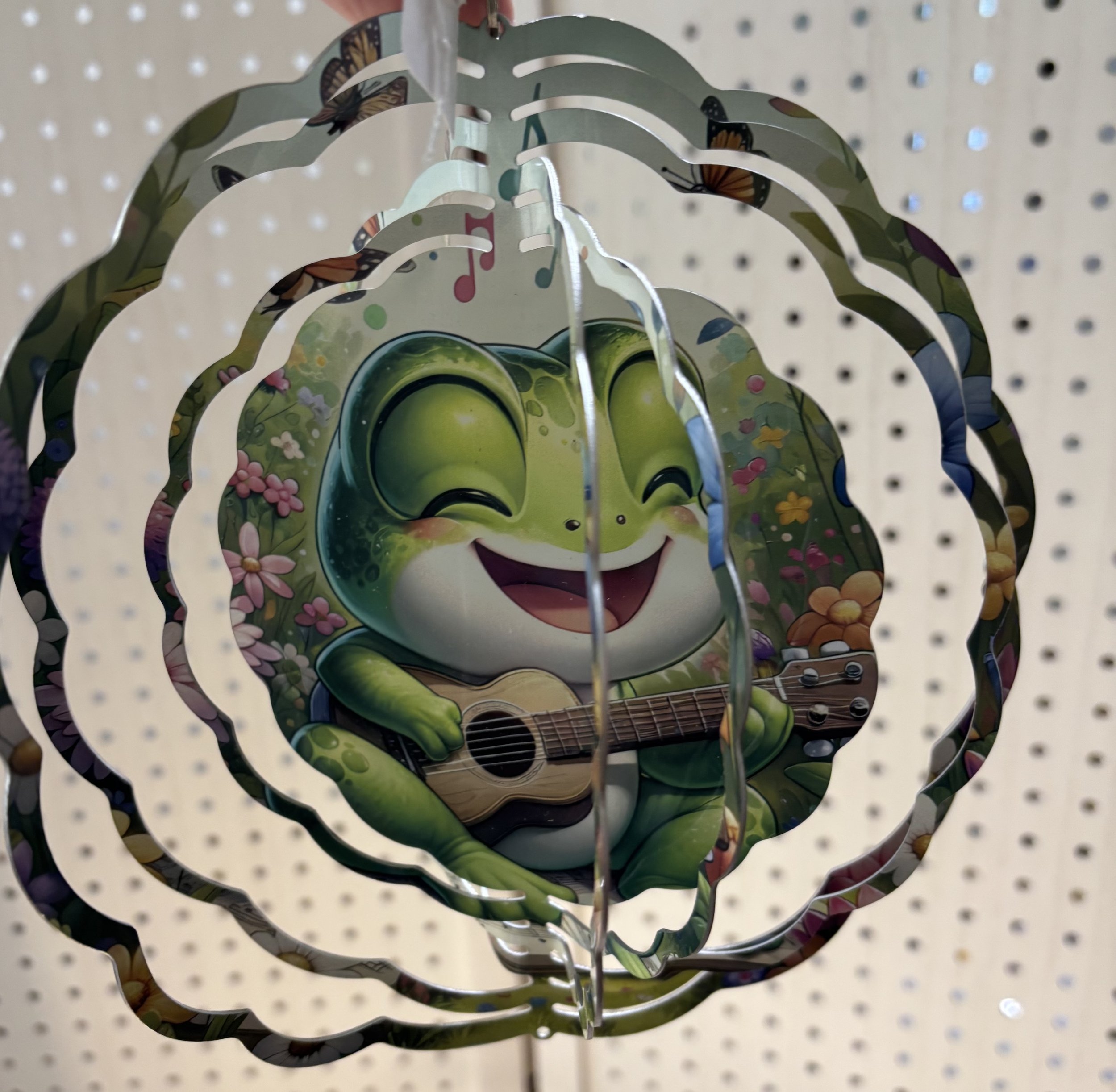 Frog Wind Spinner