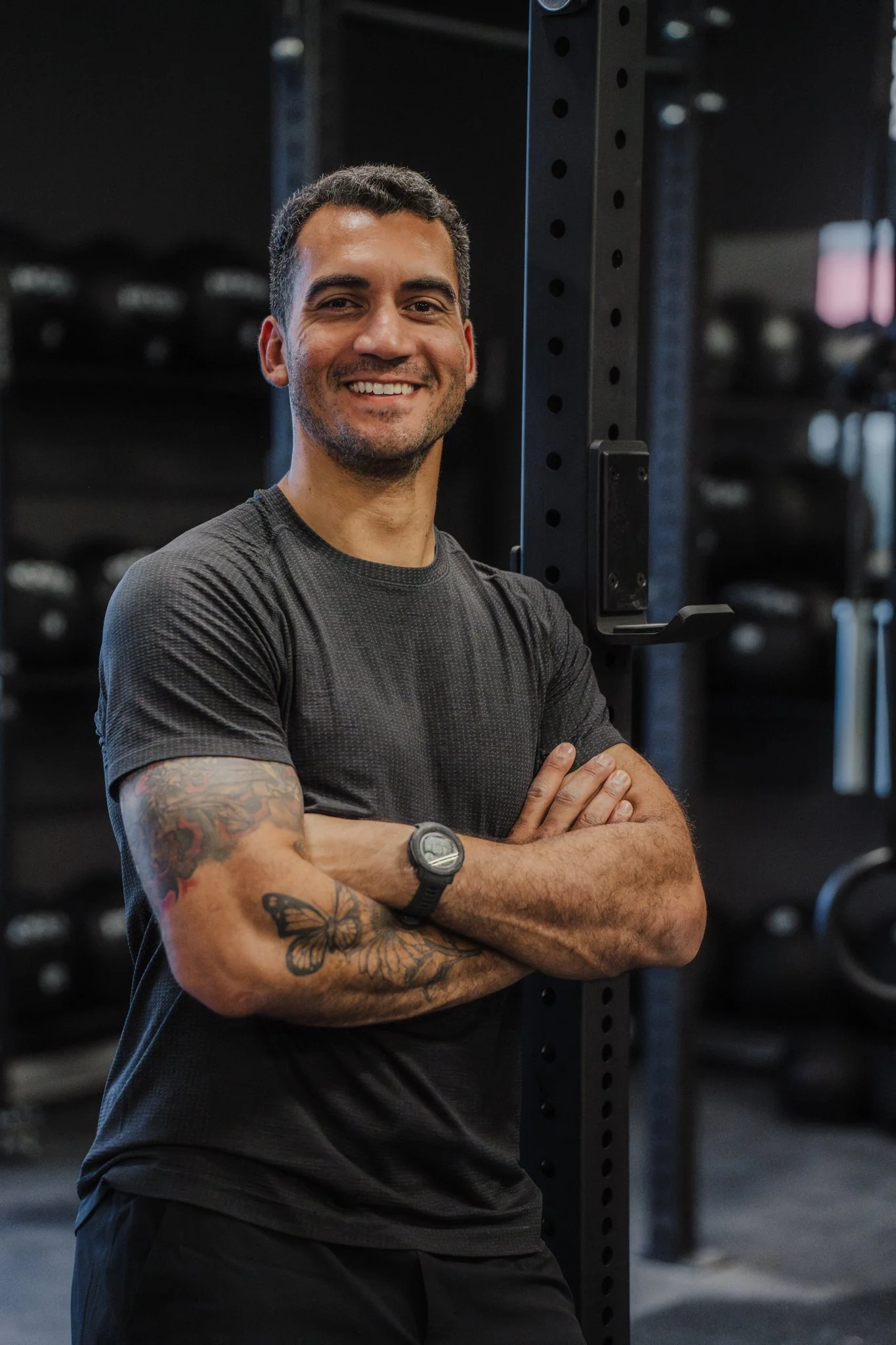 muscular man in charleston gym
