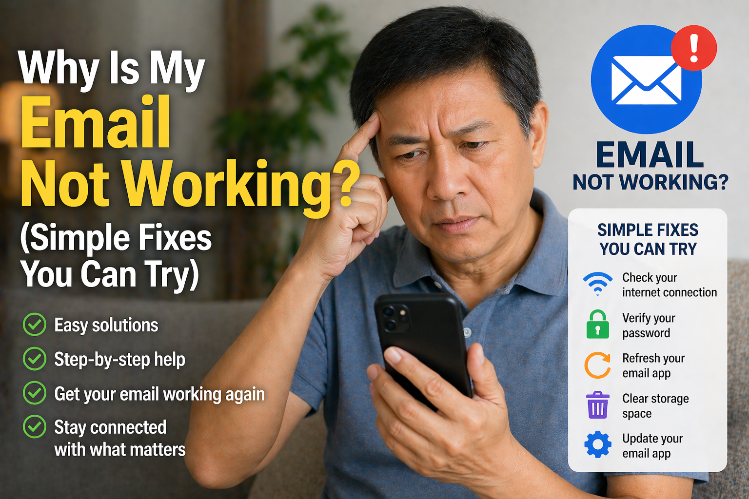 Why Is My Email Not Working? (Simple Fixes You Can Try)