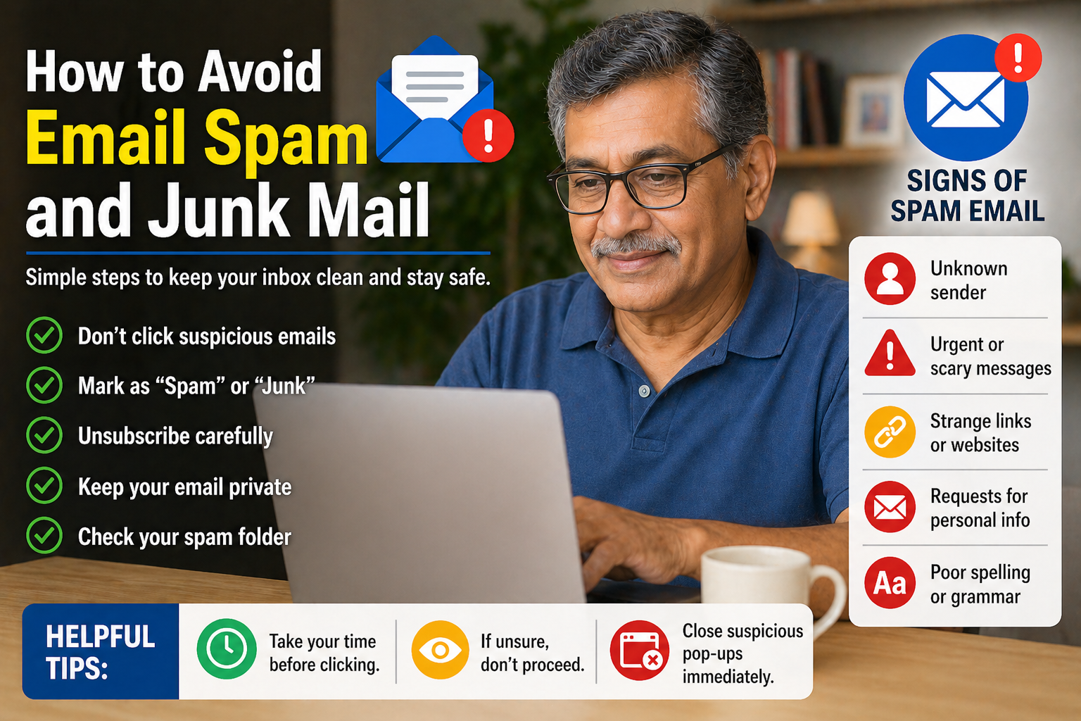 How to Avoid Email Spam and Junk Mail