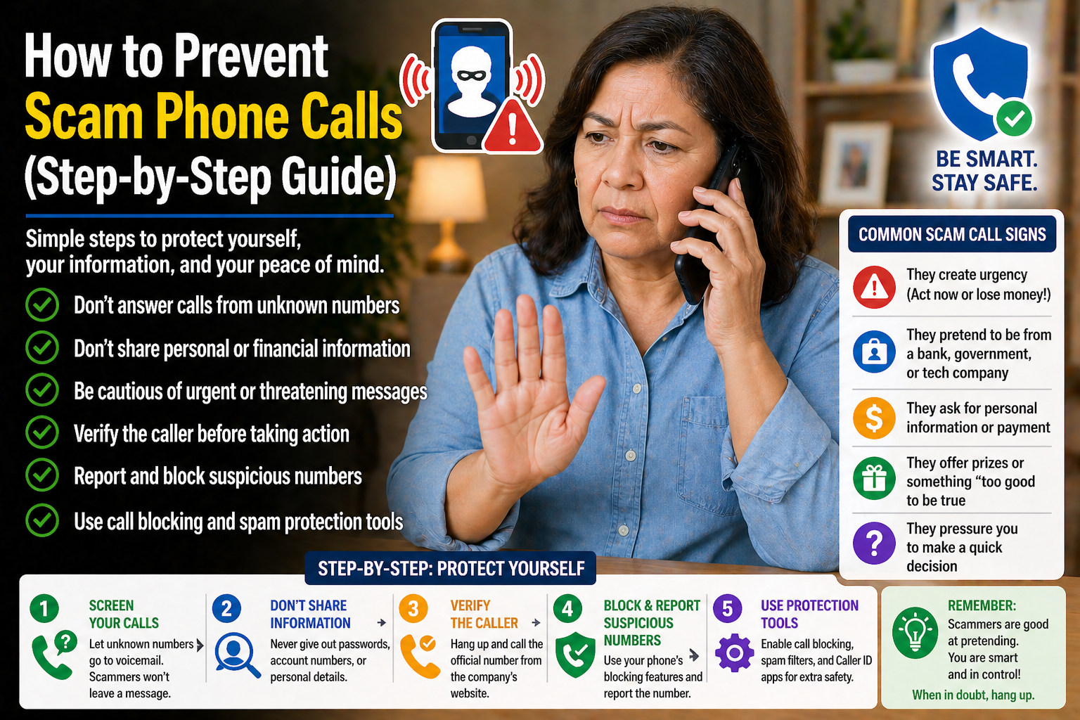 How to Prevent Scam Phone Calls (Step-by-Step Guide)