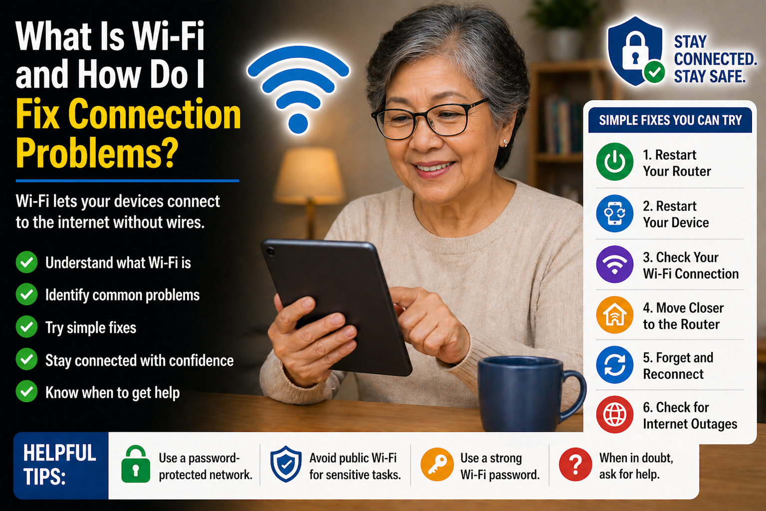 What Is Wi-Fi and How Do I Fix Connection Problems?