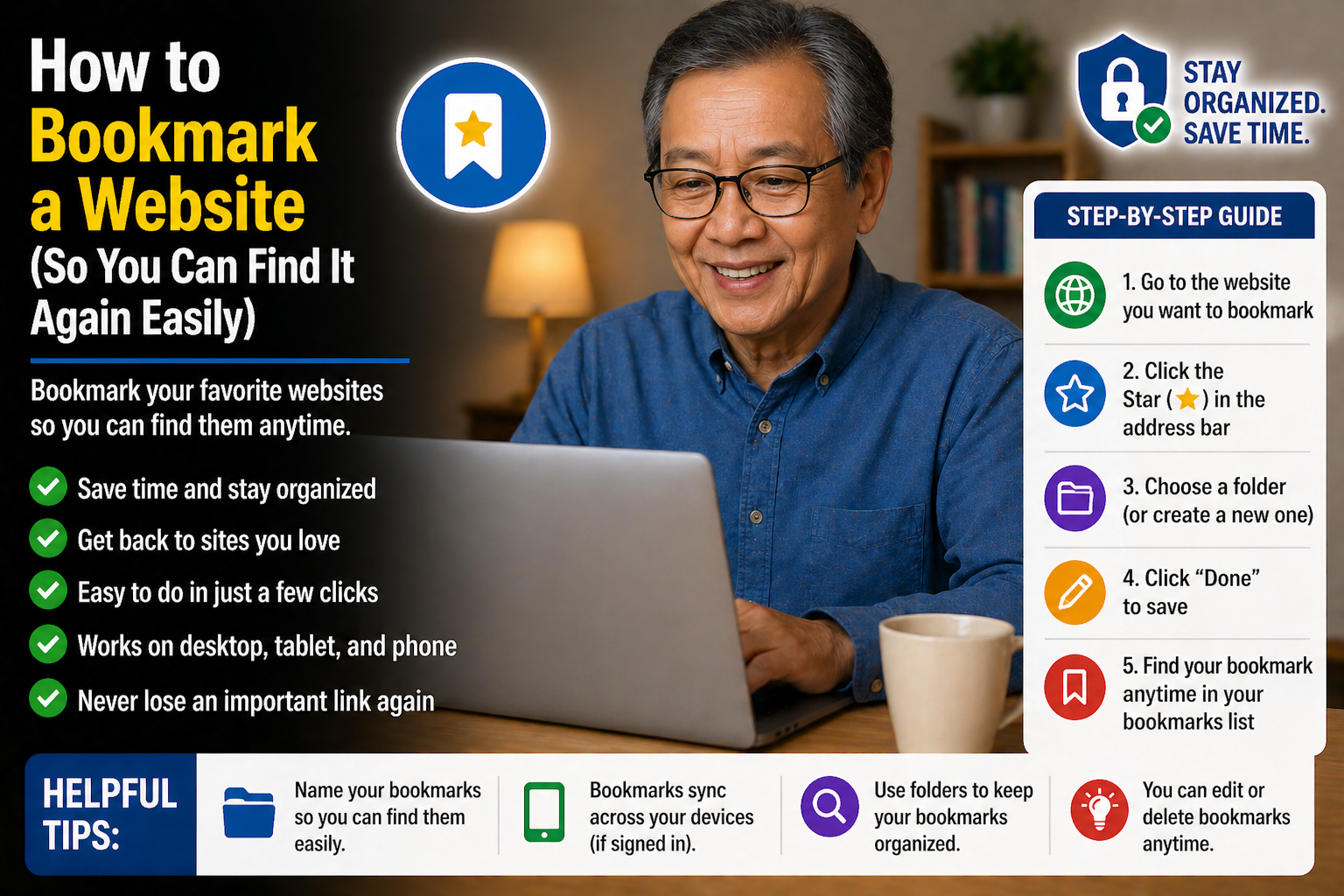 How to Bookmark a Website (So You Can Find It Again Easily)