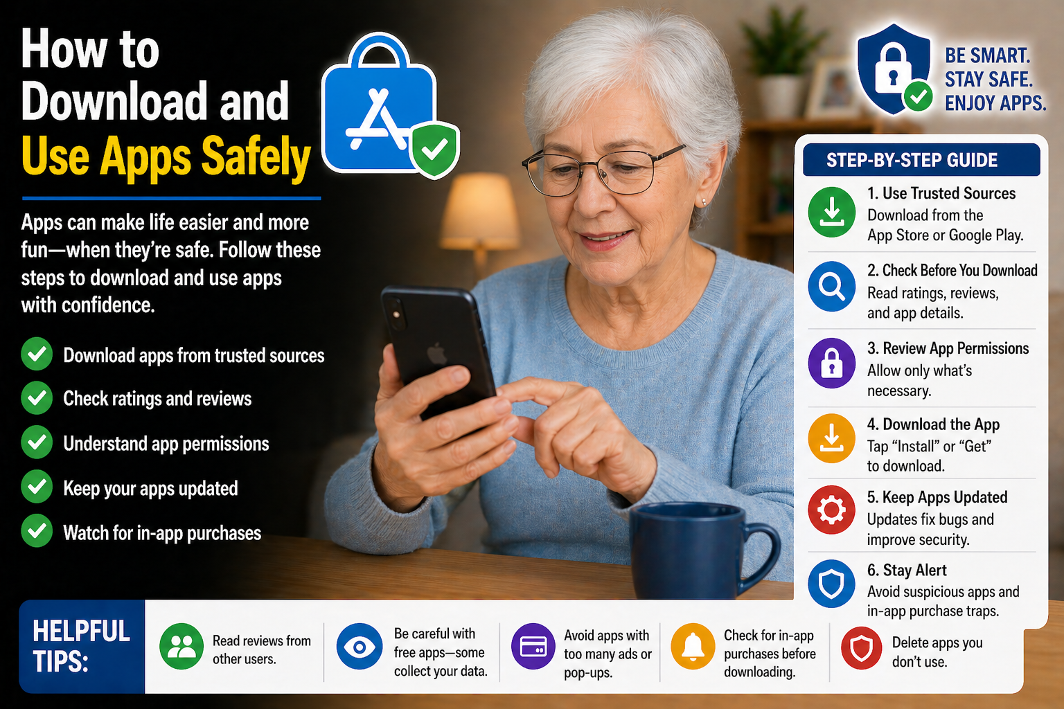 How to Download and Use Apps Safely