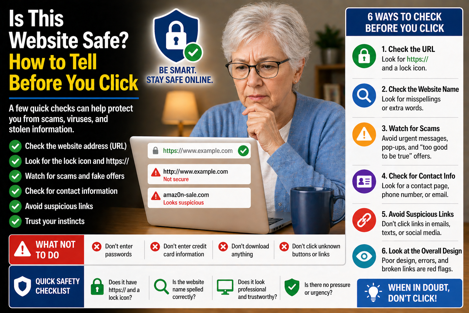 Is This Website Safe? How to Tell Before You Click