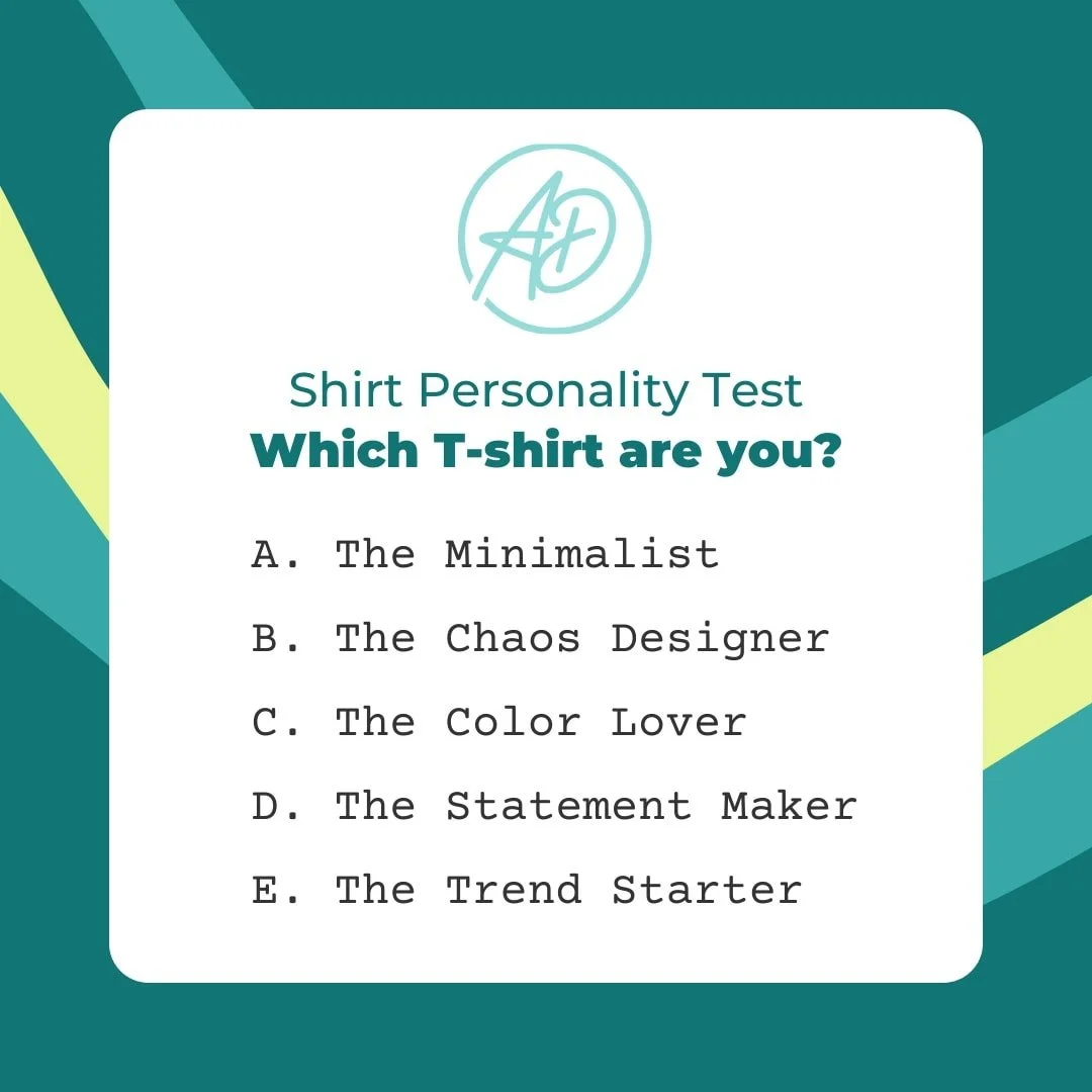 Your T-shirt says a lot about you 👀

Which one are you?