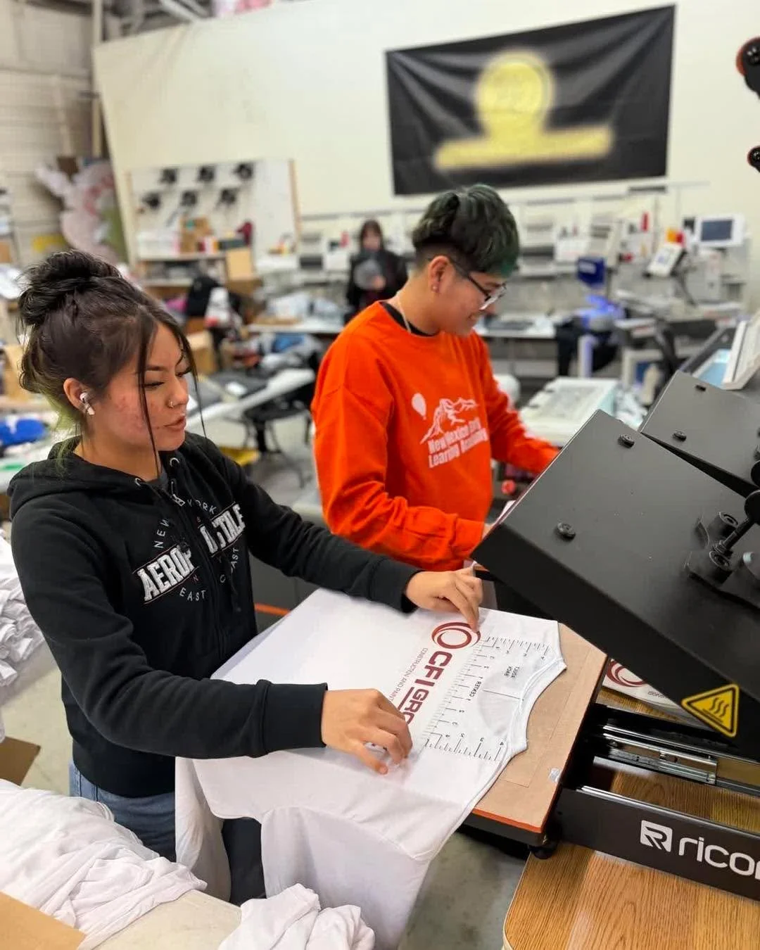 this is what people don&rsquo;t see&hellip;

not just a shirt
not just a logo

this is production
this is detail
this is hands-on work behind every piece

every stitch, every press, every design&hellip; intentional

we don&rsquo;t just &ldquo;print&r