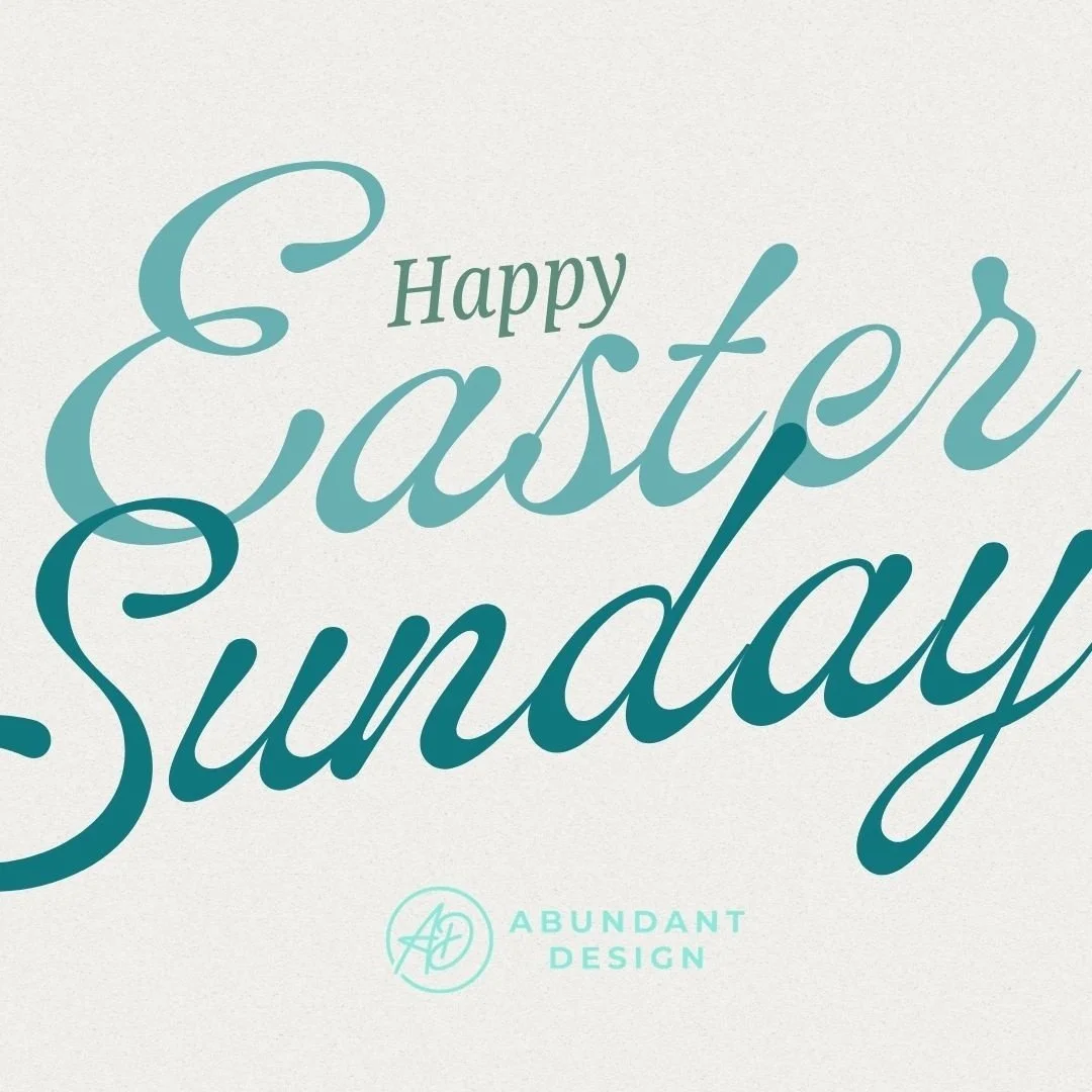 Happy Easter Sunday 🐣🌷

A little slower, a little sweeter today&mdash;hope it&rsquo;s filled with good vibes, great company, and moments you actually get to enjoy 🐰✨