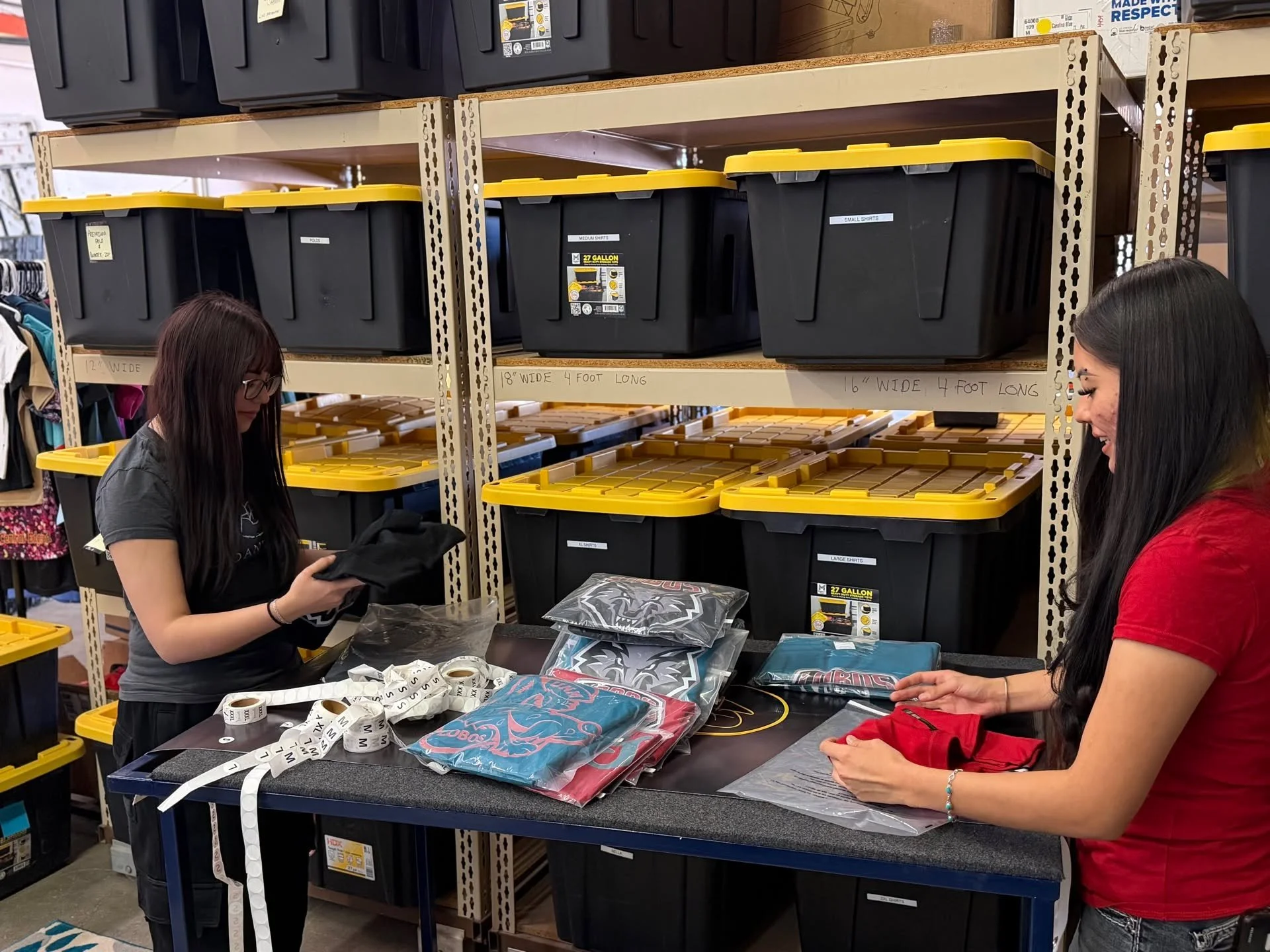 We take pride in every single step of our production process. It takes a village to keep things running smoothly. 

We love what we do, and we love seeing the final results come to life. Thank you for supporting our team and letting us bring your cus