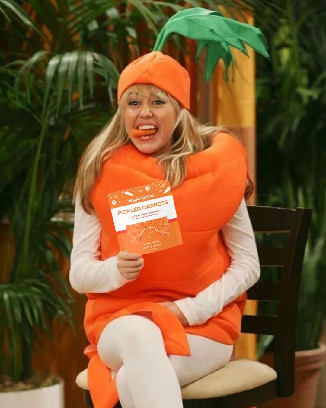 "Sweet niblets!!" -Hannah Montana if she got to taste our Pickled Carrots, probably 🥕🌈⭐️🎸🤠🎶