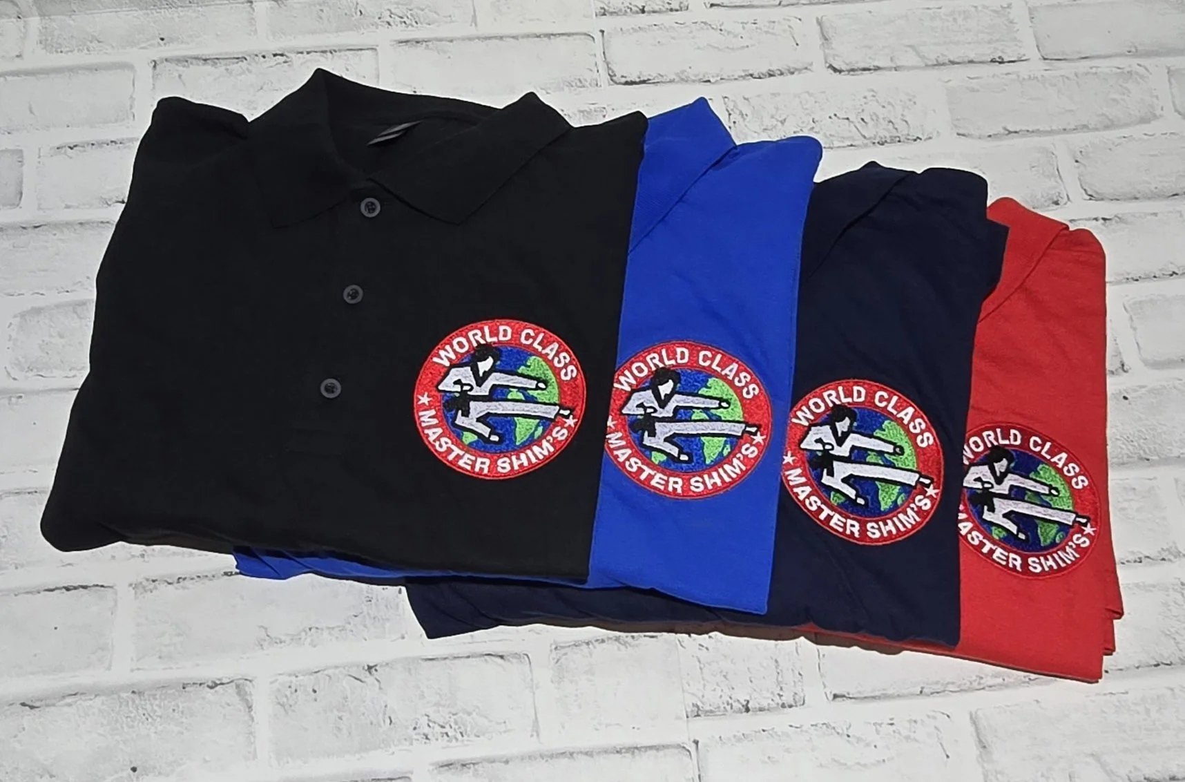Custom Embroidered Branded Polo Shirts