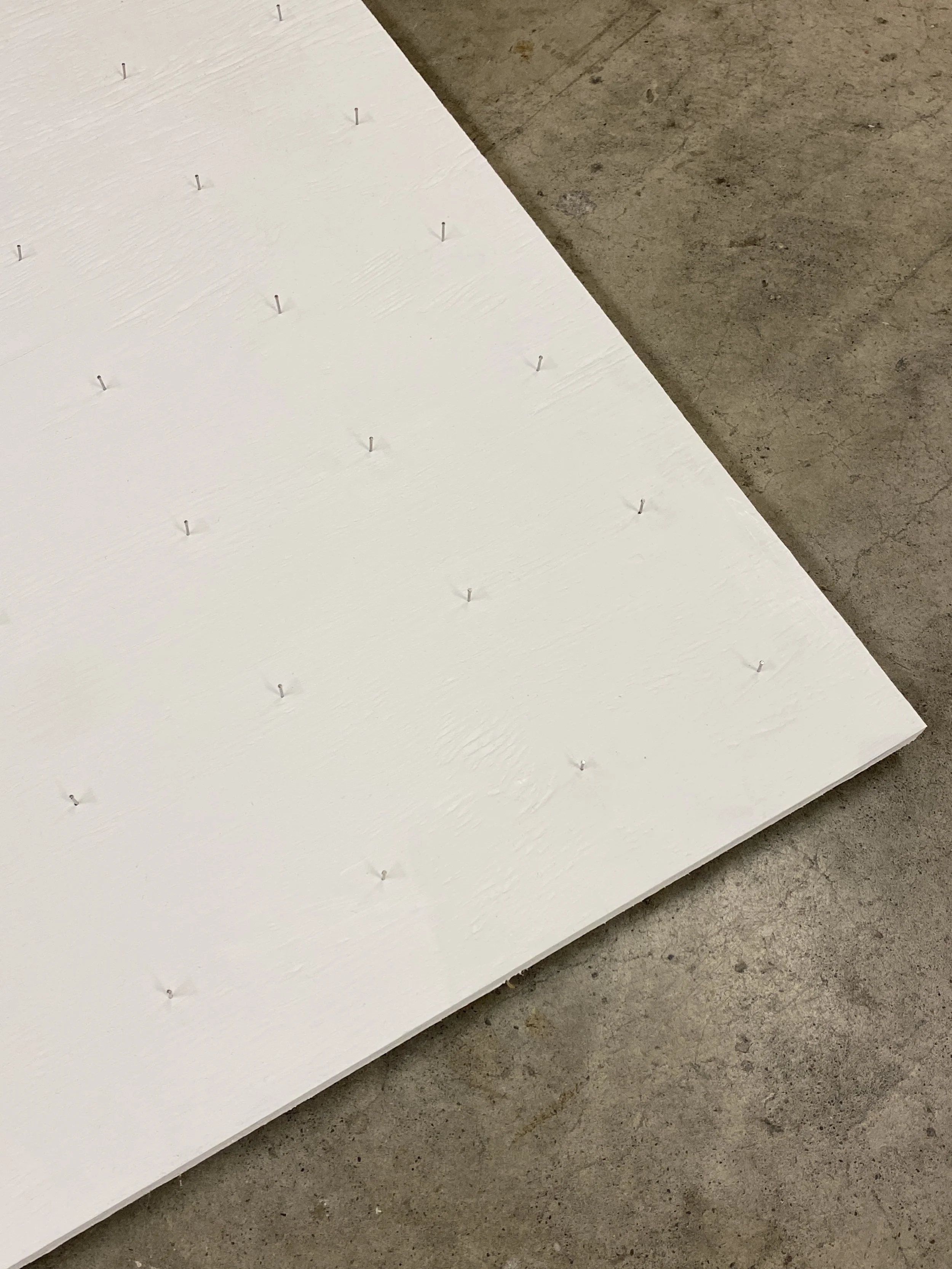 Hammering process detail