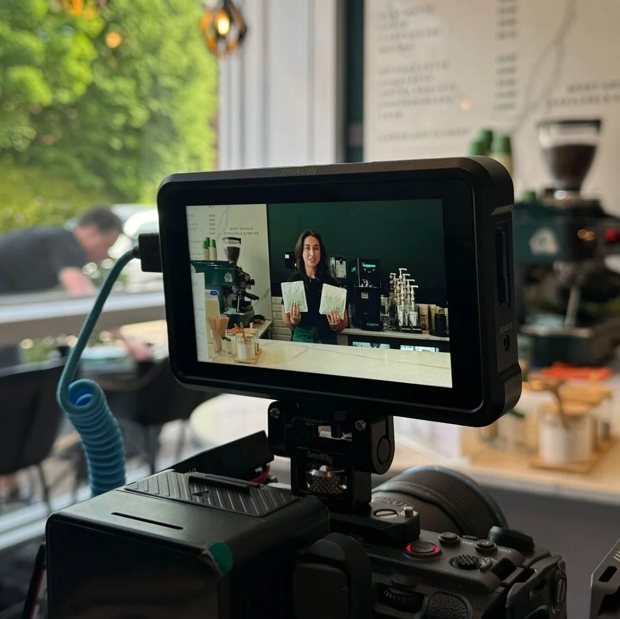 A caffeine fuelled few days behind (and in front of) the camera for Glasgow&rsquo;s best coffee spot @novar.drive ☕️

Telling the story, building the brand.