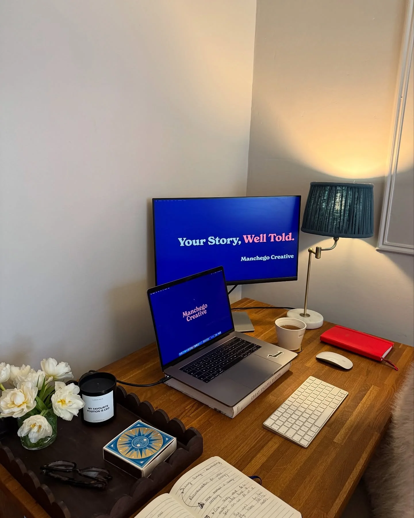 Welcome to MC HQ 💻

Here you&rsquo;ll find me:

- Scrolling TikTok (ahem, researching)
- Fighting with CapCut 
- Eating mini eggs 
- Wearing many caps
- Most importantly, scheming big ideas and telling your stories 

Small but mighty, and always ope